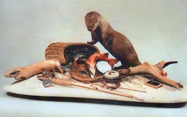 This otter scene by Jim Hall was on the cover of the second issue of Breakthrough.