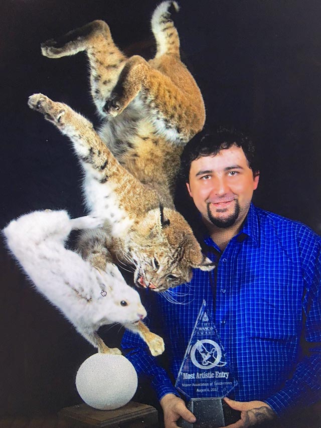 Alex Harrington's Bobcat and Snowshoe Hare